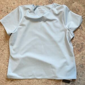 Nike Women’s Pale Blue Performance Short Sleeve Tee